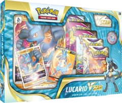 Pokemon Lucario V STAR Premium Collection Box